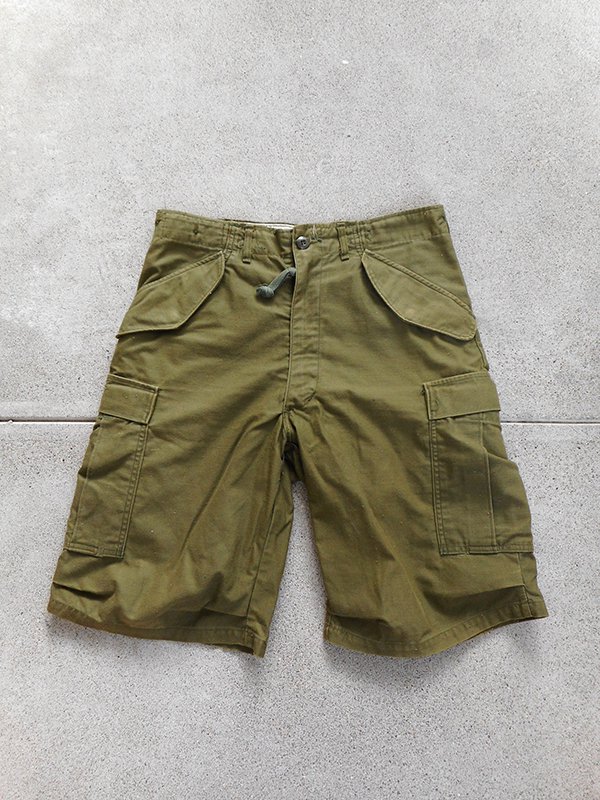 70's US ARMY M-65 Trousers Cut Off Shorts - Spring Store by