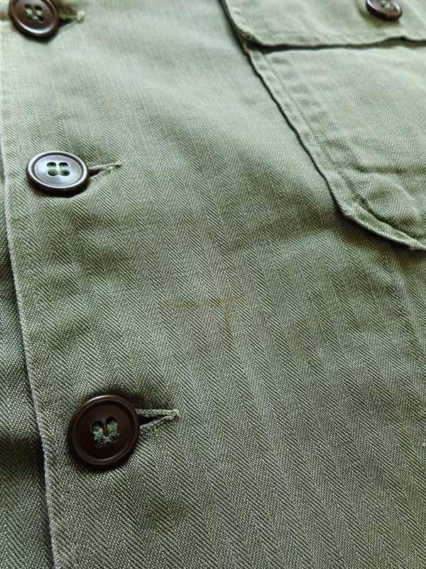 40-50's US ARMY M-47 HBT Utility Shirt - Spring Store by rightyright