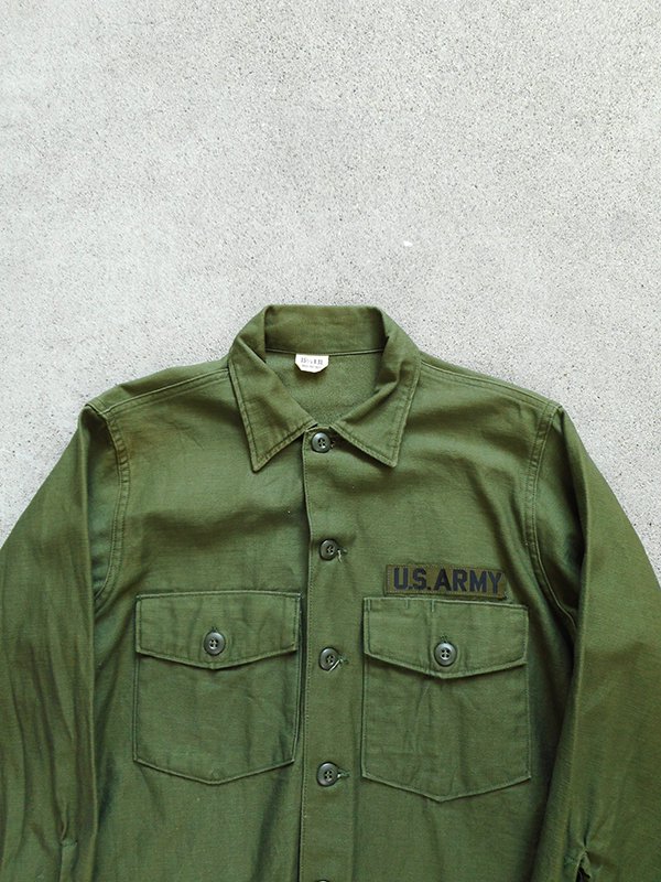 60's US ARMY OG107 Utility Shirt - Spring Store by rightyright