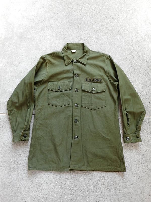 60's US ARMY OG107 Utility Shirt - Spring Store by rightyright