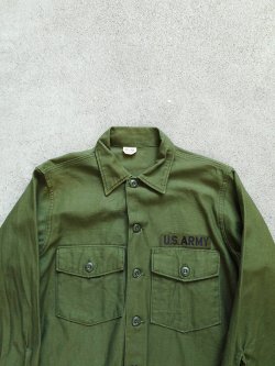 60's US ARMY OG107 Utility Shirt