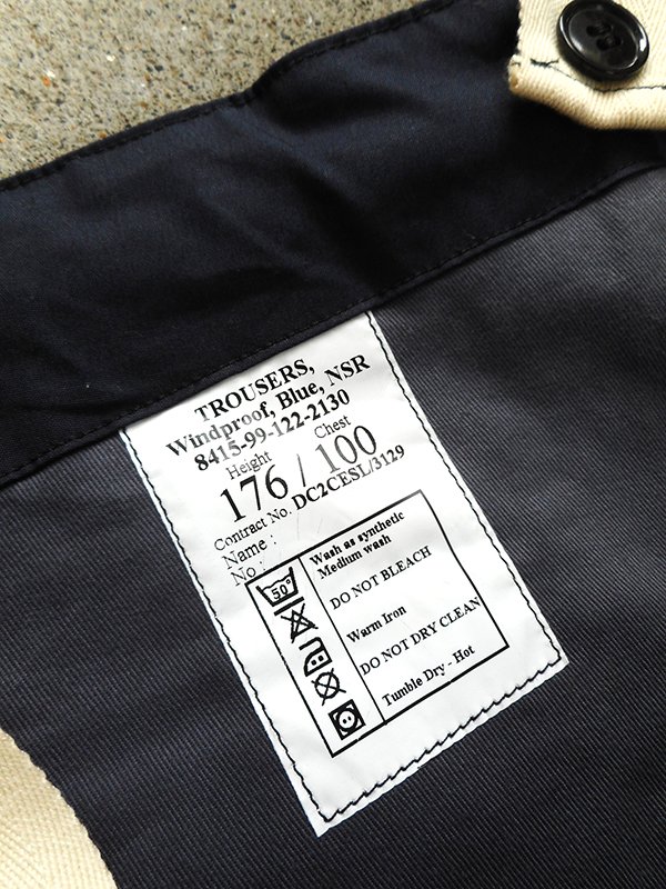 90's Royal Navy Ventile Over Pants Dead Stock - Spring Store by 