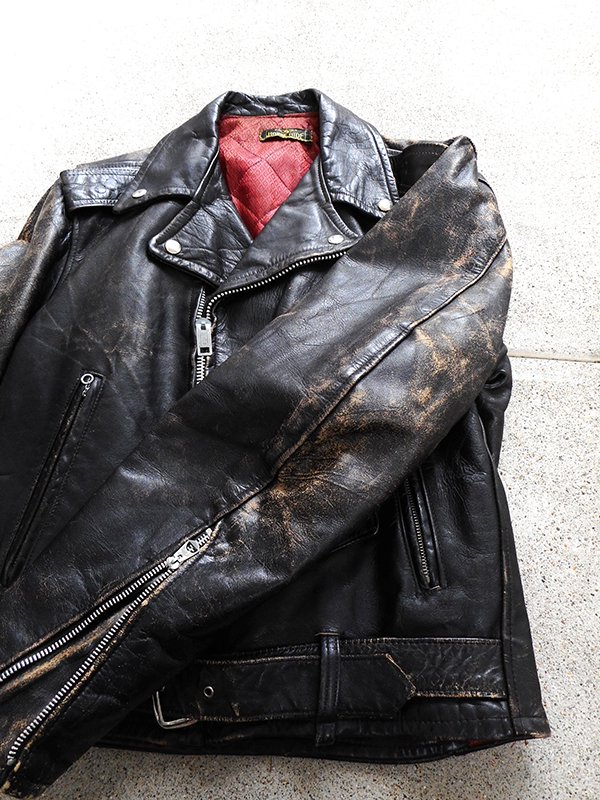 50-60's HORSE HIDE Riders Jacket - Spring Store by rightyright