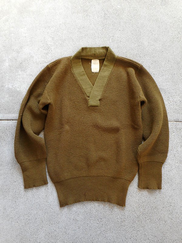 6,000円40年代 USAAF A-1メカニックセーター　mechanic sweater