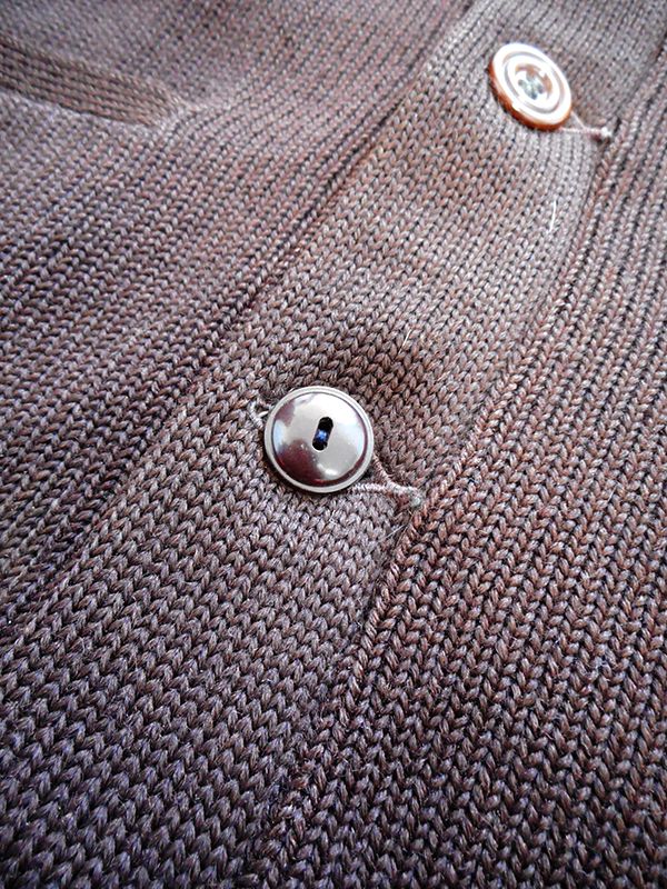 40's O'shea KNITTING MILLS Lettered Cardigan - Spring Store