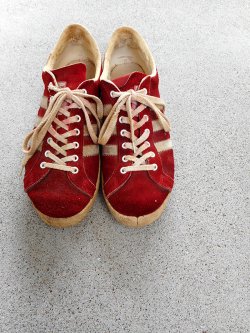 70's adidas TOURNAMENT RED Made in France