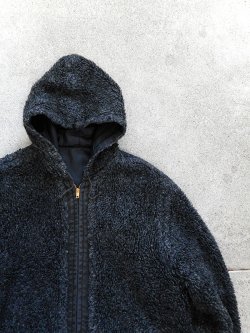 60's Fake Fur Hooded Jacket