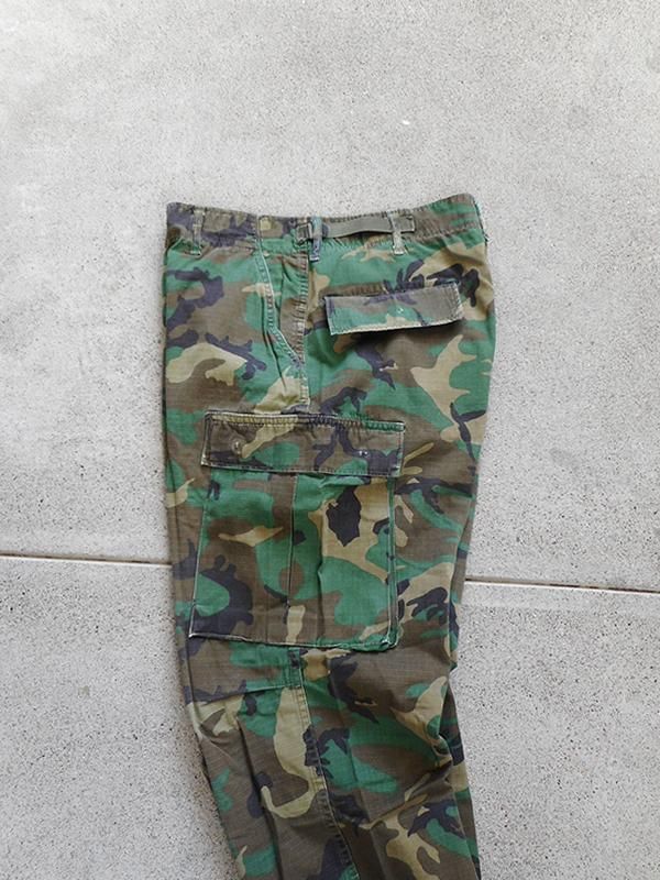 米軍本物LC-1リーフ迷彩パンツ1980年官給品S/Sサイズ希少 米軍本物LC-1リーフ迷彩パンツ1980年官給品S/Sサイズ