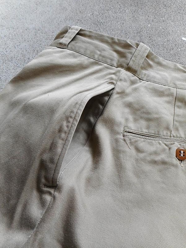 40s〜50s PWステンシル　アーミーチノ 50's US ARMY Chino Pants - Spring Store by rightyright