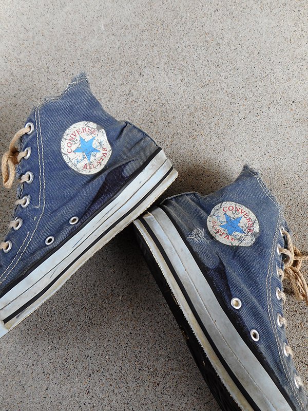 90's CONVERSE ALL STAR Hi Made in USA - Spring Store by rightyright