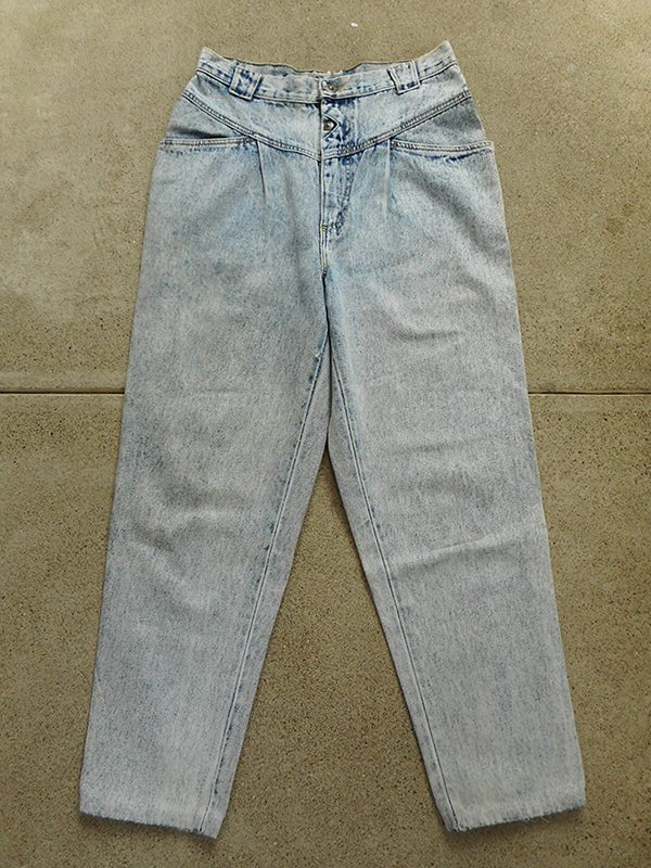 80's P.S. GITANO High Waist Tapered Jeans - Spring Store by