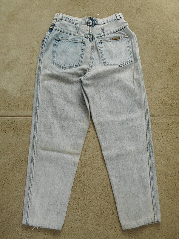 80's P.S. GITANO High Waist Tapered Jeans - Spring Store by