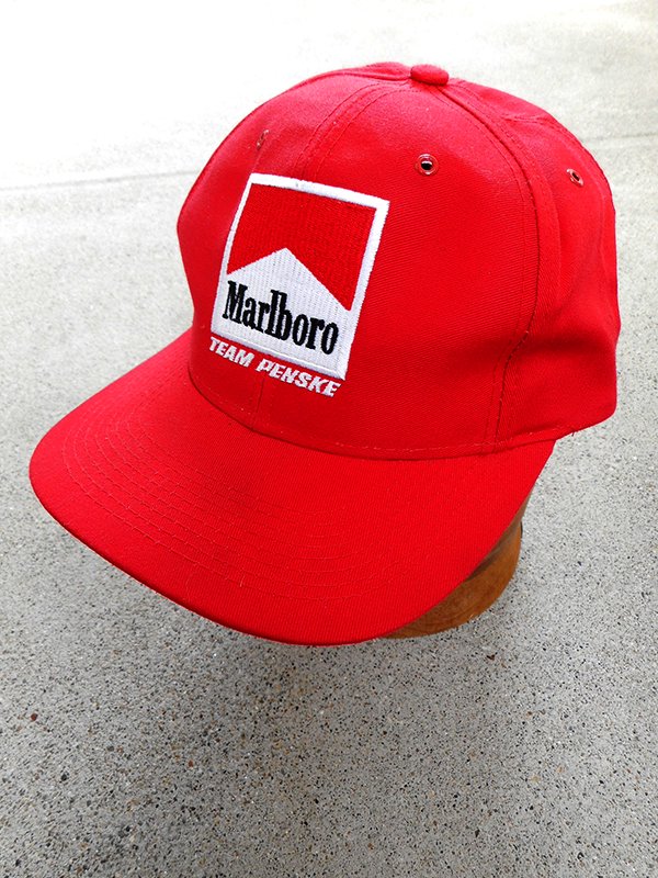 80s 90s Marlboro マルボロ 企業 キャップ USED - 帽子