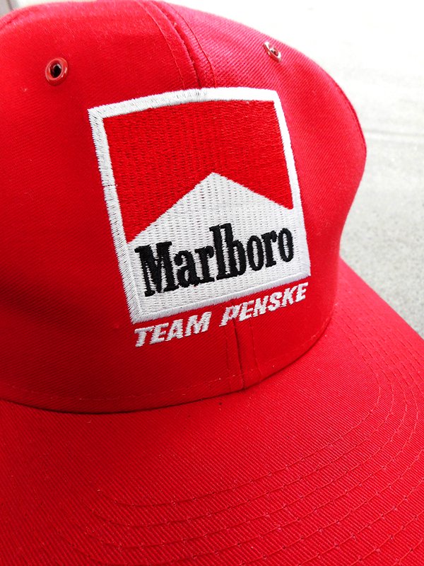 90's Marlboro TEAM PENSKE Cap - Spring Store by rightyright