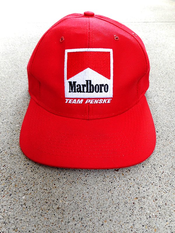 90's Marlboro TEAM PENSKE Cap - Spring Store by rightyright