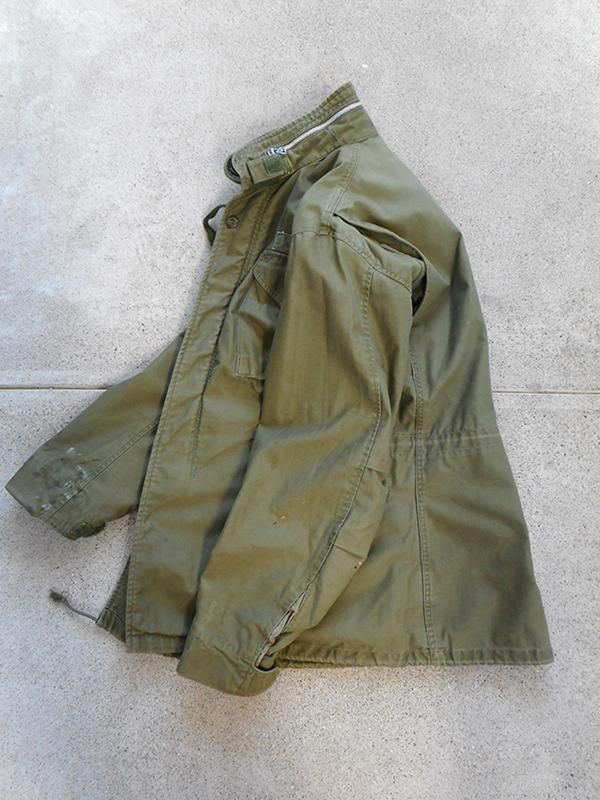 60s US ARMY M−65 1st S−Sフィールドジャケット M-65 Field Jacket (1st Pattern with shoulder loops) - Bill