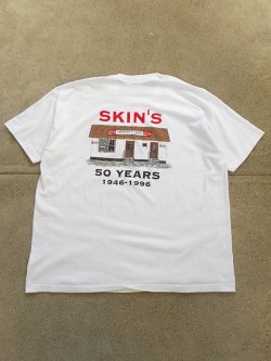 90's SKINS Thrasher's Cafe 50 Years T-Shirt