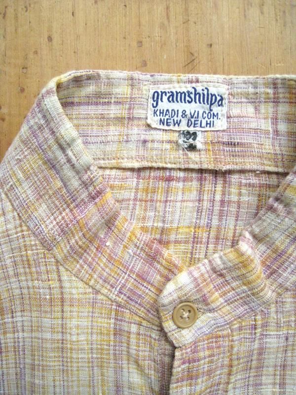 60-70's Indian Cotton Pullover Shirt - Spring Store by rightyright