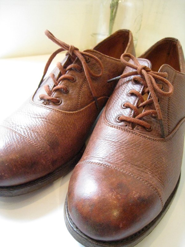 40's CC41 Cap Toe Leather Shoes - Spring Store by rightyright