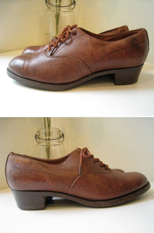 40's CC41 Cap Toe Leather Shoes - Spring Store by rightyright