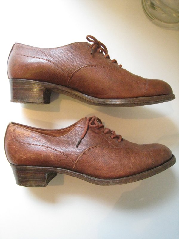 40's CC41 Cap Toe Leather Shoes - Spring Store by rightyright