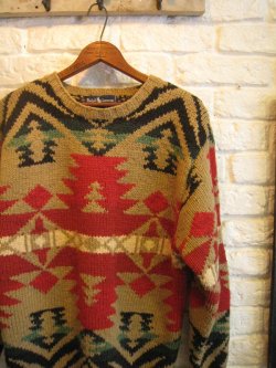 Ralph Lauren Native Pattern Sweater