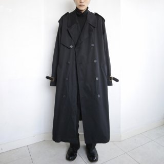 old super long trench coat 