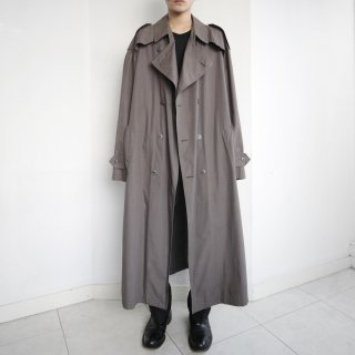 old Dior double gun frap trench coat