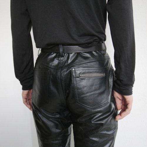 harley davidson leather trousers