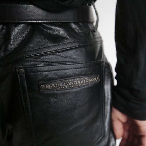 harley davidson leather trousers