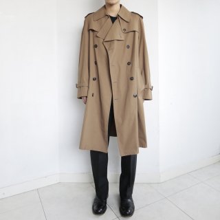 old Dior double gun flap trench coat