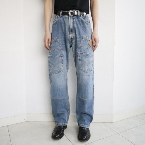 double knee denim