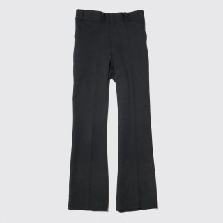 vintage flare poly trousers 
