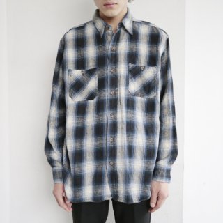 old ombre check shirt