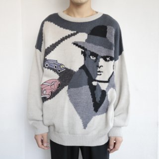 vintage together mobster sweater