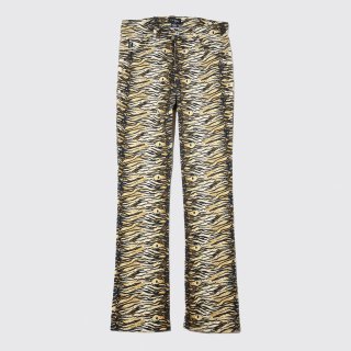 vintage guess animal pattern trousers