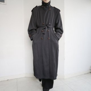 VINTAGE LONG TRENCH COAT