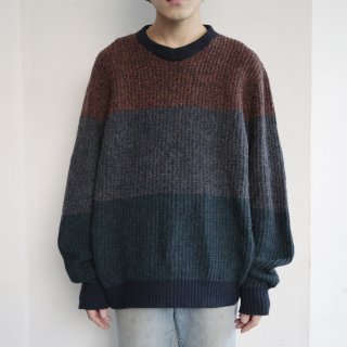 vintage tricolore sweater