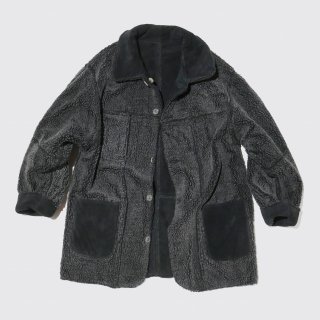 vintage reversible mouton  jacket