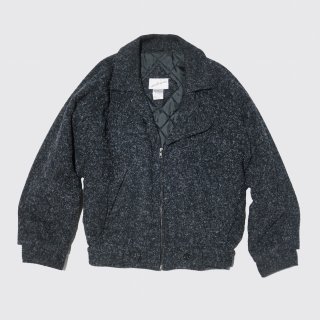 vintage mix wool dolman sleeve jacket