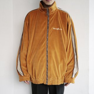 vintage rocawear velour loose track jacket