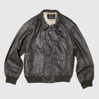 vintage type a-2 leather jacket
