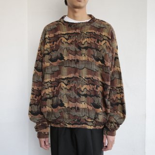 vintage jacquard sweater