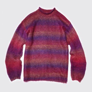 vintage roll neck mohair sweater