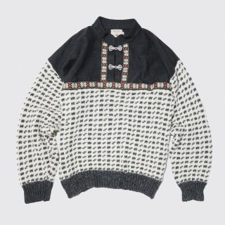 vintage nordic sweater