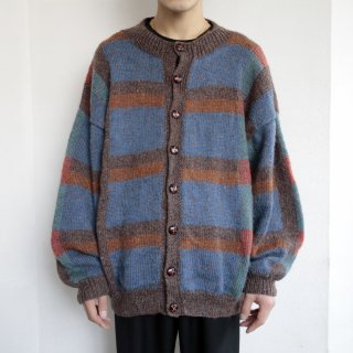 vintage border knit jacket