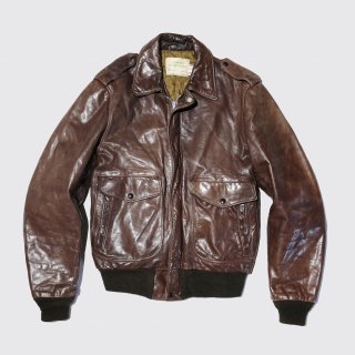 vintage schott type a-2 leather jacket