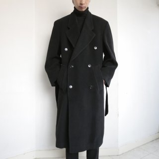 vintage wool double breasted coat
