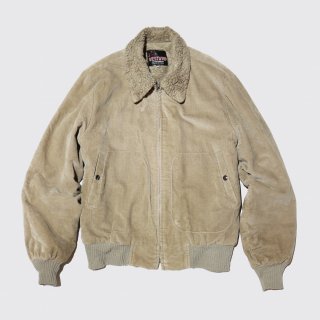vintage pile / boa aviator jacket