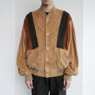 vintage suede leather jacket